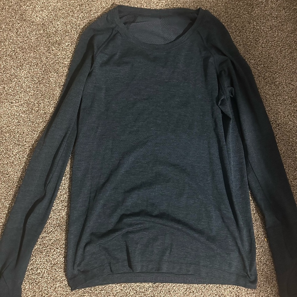 lululemon athletica navy Long Sleeve swiftly